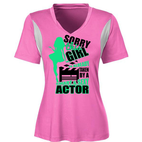 This Girl Is Already Taken By A Smart Actor T Shirt, I Love Actor T Shirt, Awesome T-Shirts
