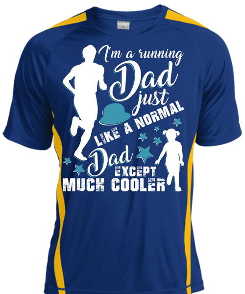 I'm A Running Dad T Shirt, Just Like A Normal Dad T Shirt, Cool Shirt
