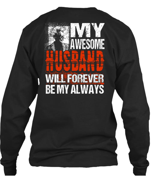 My Awesome Husband T Shirt, Being A Husband T Shirt