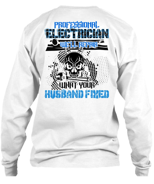 Professional Electrician T Shirt, I Love Electrician T Shirt