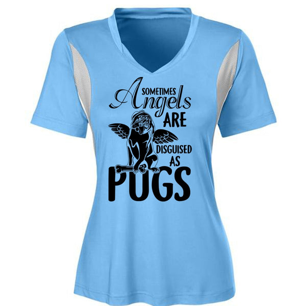 Sometimes Angels Are Disguised As Pugs T Shirt, I Love Dog T Shirt, Awesome T-Shirts