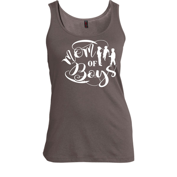 Mom Of Boys T Shirt, Coolest Mom Tank Top