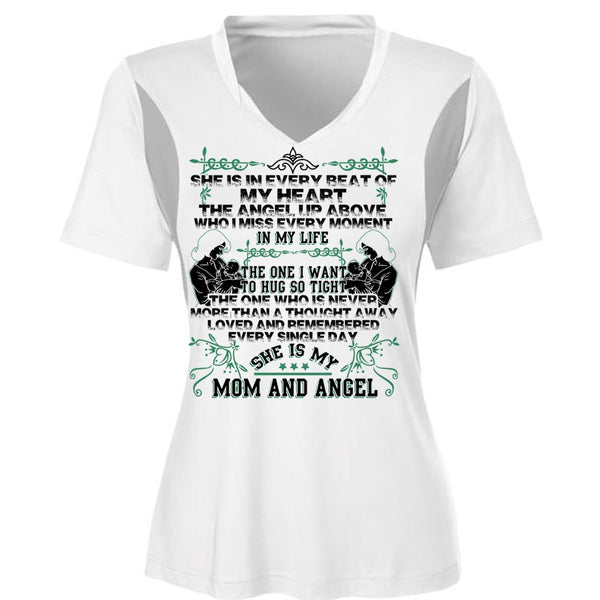 She Is My Mom And Angel T Shirt, Being A Mom T Shirt, Awesome T-Shirts