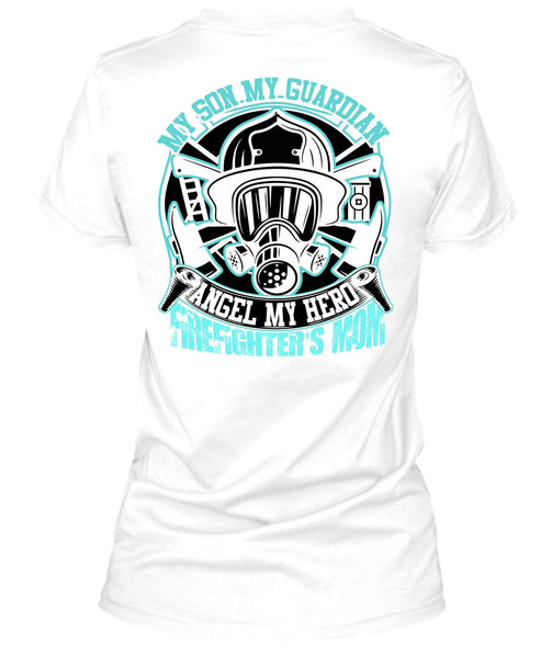 Firefighter's Mom T Shirt, I Love Firefighter T Shirt