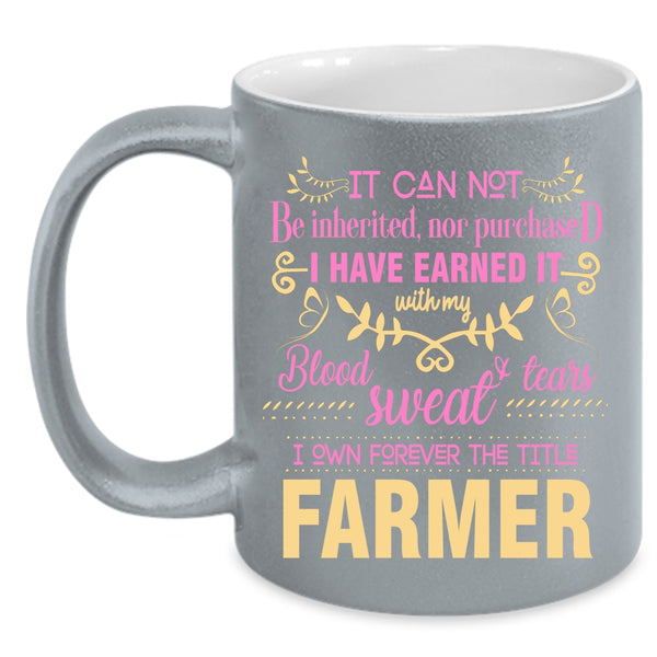Farmer Coffee Mug, Cute Gift For Farmer Coffee Cup