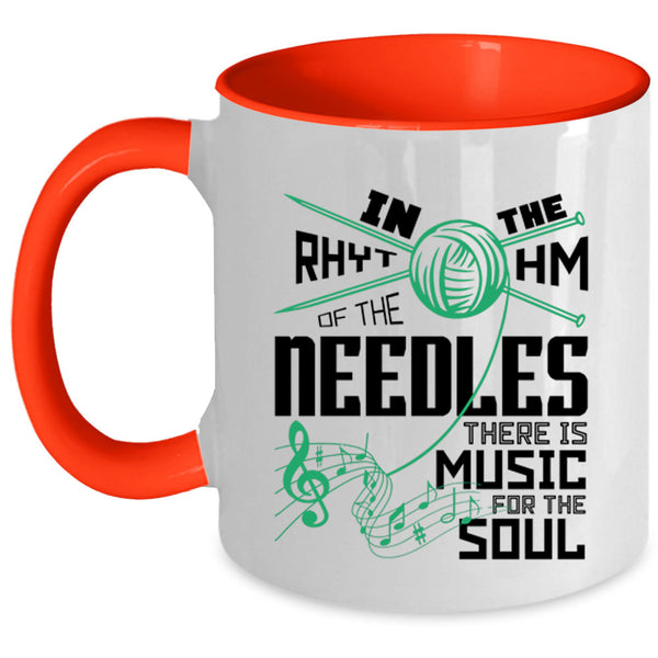 Cool Musician Coffee Mug, There Is Music For The Soul Accent Mug
