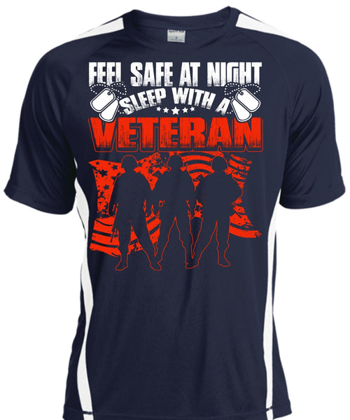 Sleep With A Veteran T Shirt, Being A Veteran T Shirt, Cool Shirt