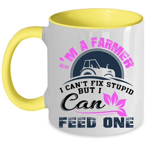 Cute Farmer Coffee Mug, I'm A Farmer Accent Mug