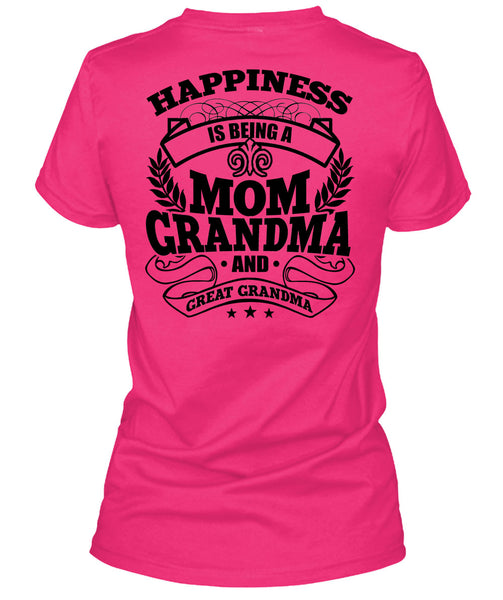 Mom Grandma And Great Grandma T Shirt, I Love Nana T Shirt