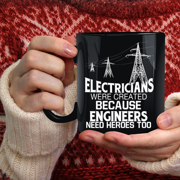 Electricians Coffee Mug, Funny Gift For Electrician Coffee Cup