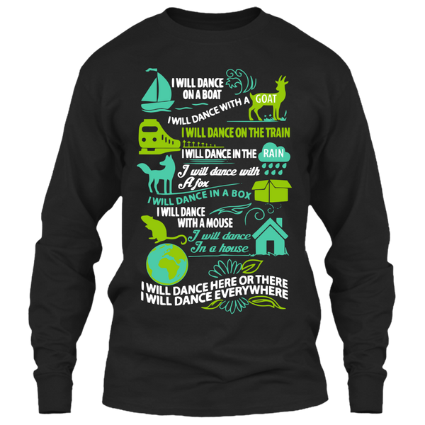 A black t-shirt with the shopify logo