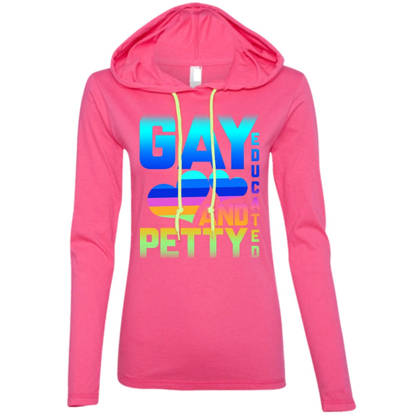 Gay Educated And Petty T Shirt, Being A Gay T Shirt, Awesome T-Shirts