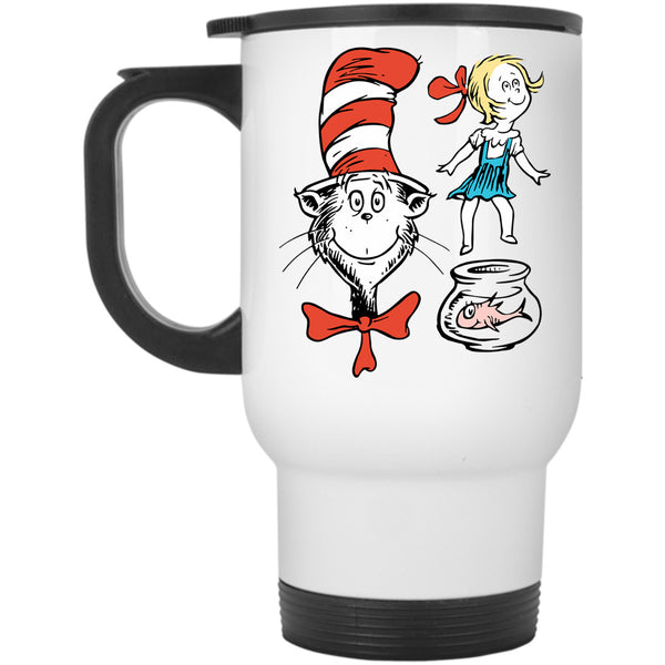 Read Across America Day Cup, Mr. Seuss Mug, The Cat In The Hat Cup