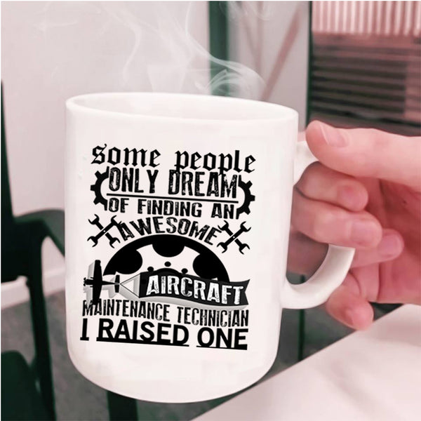 Cool Job Title Coffee Mug, Aircraft Maintenance Technician Cup