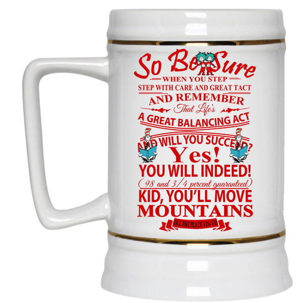 A Great Balancing Act And You Will Success Cup, Read Across America Day Mug