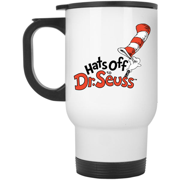 Hats Off To Dr. Seuss Mug, Read Across America Cup, Cool Dr. Seuss Mug
