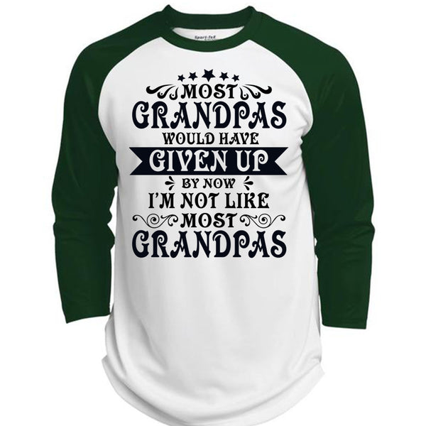 Being A Grandpas T Shirt, I Love Grandpas T Shirt, Awesome T-Shirts  (Polyester Game Baseball Jersey)