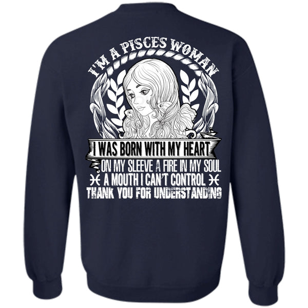 Fire In My Soul T Shirt, I Love Pisces Sweatshirt