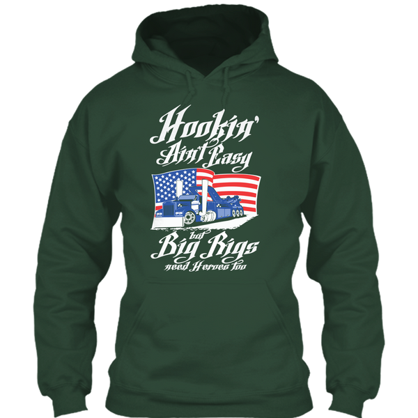 A black t-shirt with the shopify logo