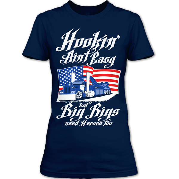 A black t-shirt with the shopify logo