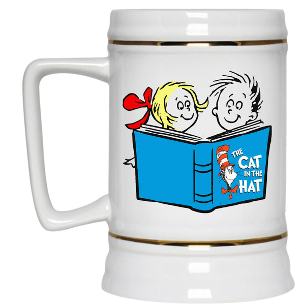 The Cat In The Mug, Read Across America Cup, Happy Birthday Dr. Seuss Mug