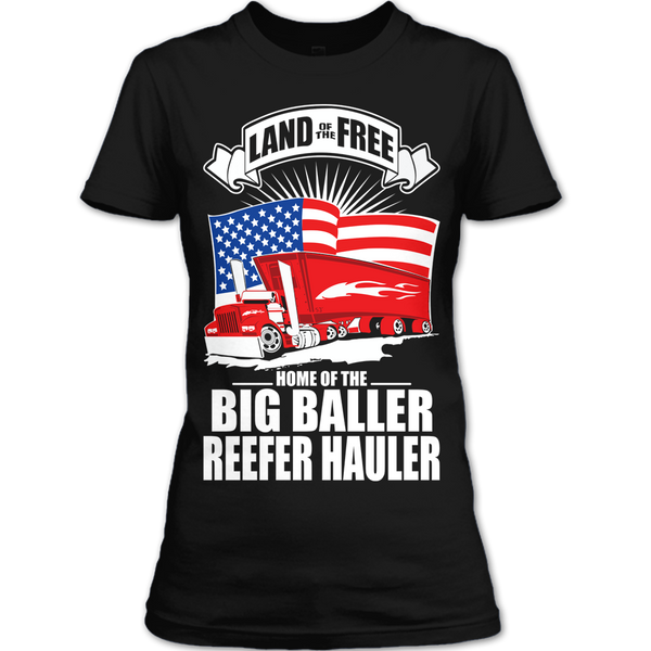 A black t-shirt with the shopify logo