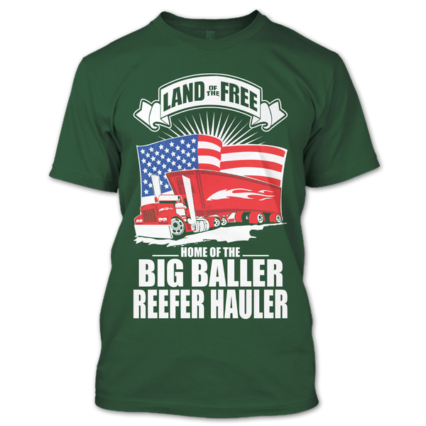 A black t-shirt with the shopify logo