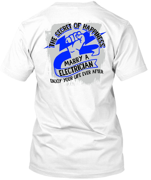 A black t-shirt with the shopify logo