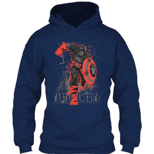 A black t-shirt with the shopify logo