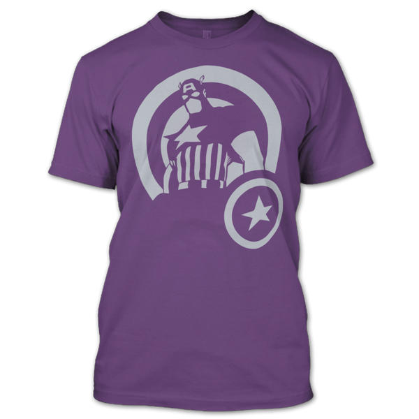 A black t-shirt with the shopify logo