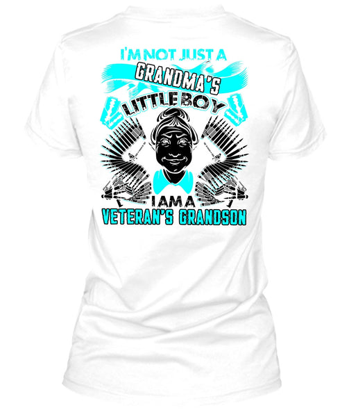 I Am A Veteran's Grandson T Shirt, Being A Veteran T Shirt