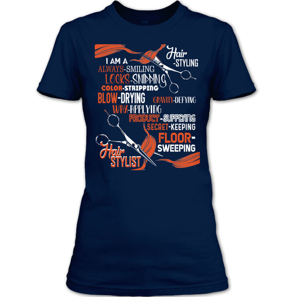 I'm A Hair-Styling T Shirt, I'm A Hair Stylist' T Shirt
