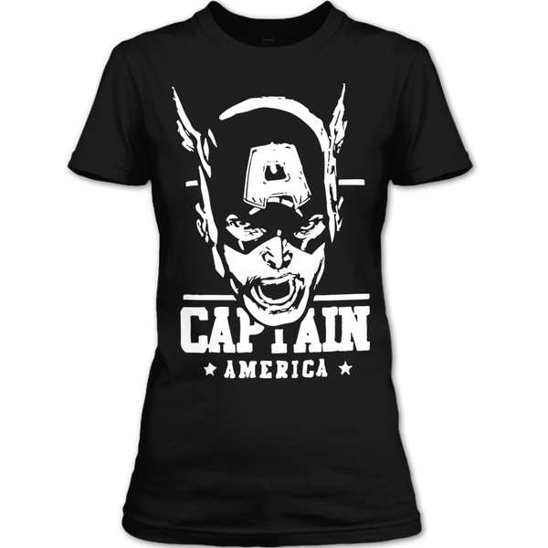 A black t-shirt with the shopify logo