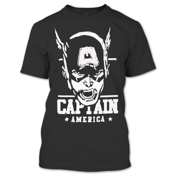 A black t-shirt with the shopify logo