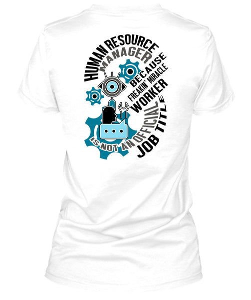 Human Resource Manager T Shirt, I Love Manager T Shirt