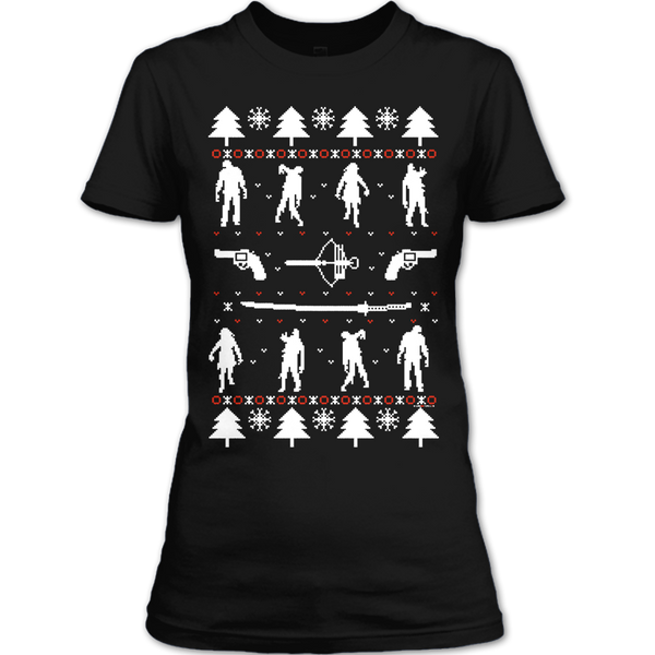 A black t-shirt with the shopify logo