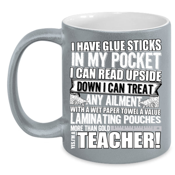 Yes I'm A Teacher Coffee Mug, Funny Gift For Teacher Coffee Cup