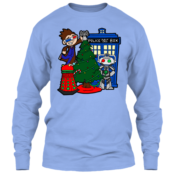 A black t-shirt with the shopify logo