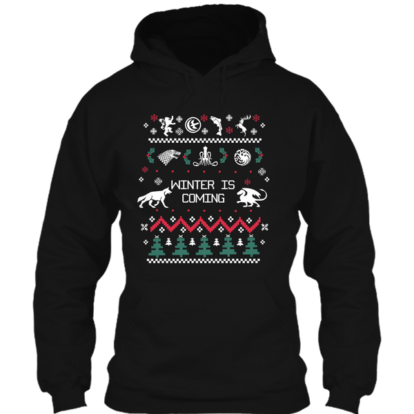 A black t-shirt with the shopify logo