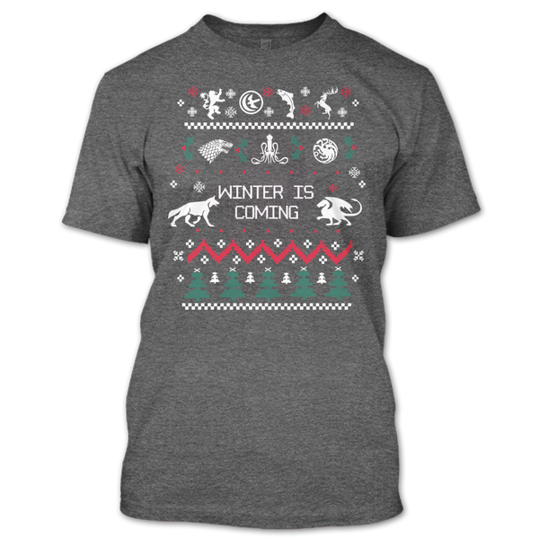 A black t-shirt with the shopify logo