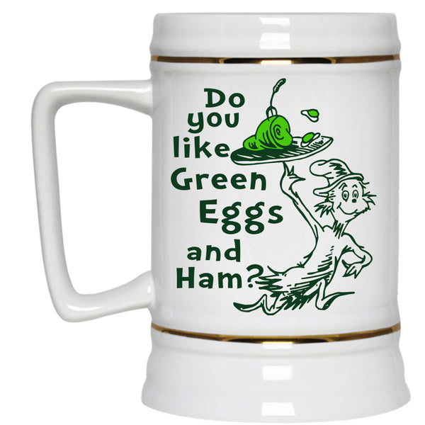 Do You Like Green Eggs And Ham Cup, Read Across America Mug, Dr. Suess Cup