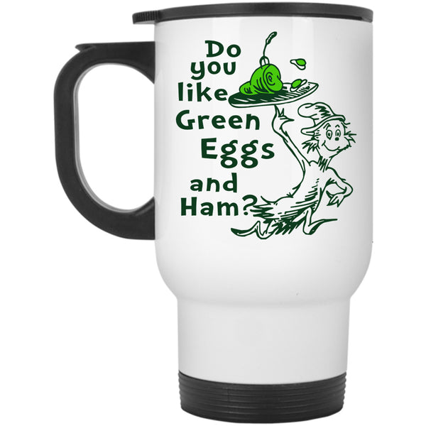 Do You Like Green Eggs And Ham Cup, Read Across America Mug, Dr. Suess Cup