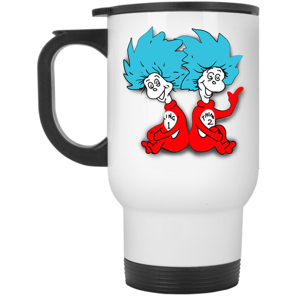 Thing One And Thing 2 Cup, Dr. Suess Mug, Read Across America Cup