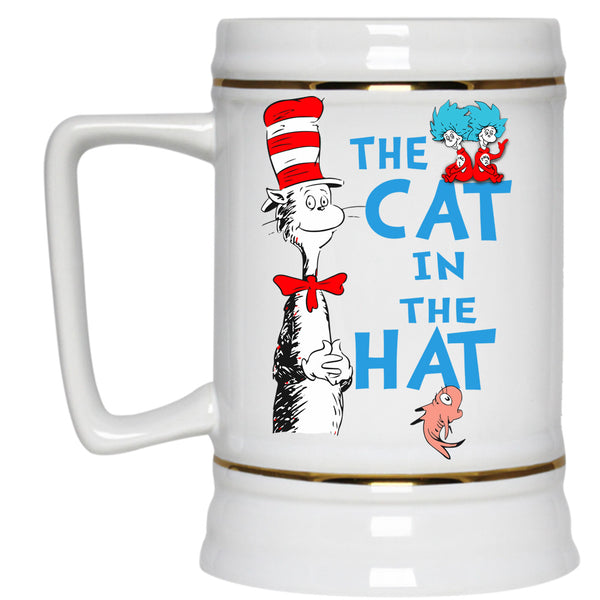 Thing 1 And Thing 2 Hat, The Cat In The Hat Cap, Dr. Suess Hat