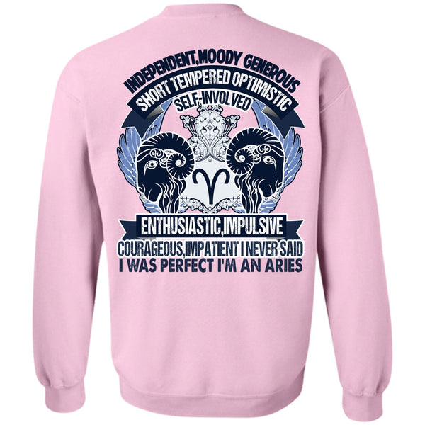 I Love Aries T Shirt, I'm An Aries Sweatshirt