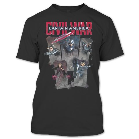 A black t-shirt with the shopify logo