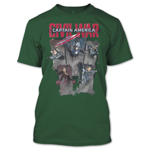 A black t-shirt with the shopify logo