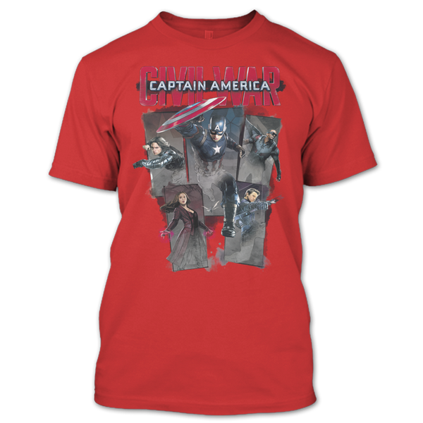 A black t-shirt with the shopify logo