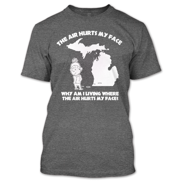 A black t-shirt with the shopify logo