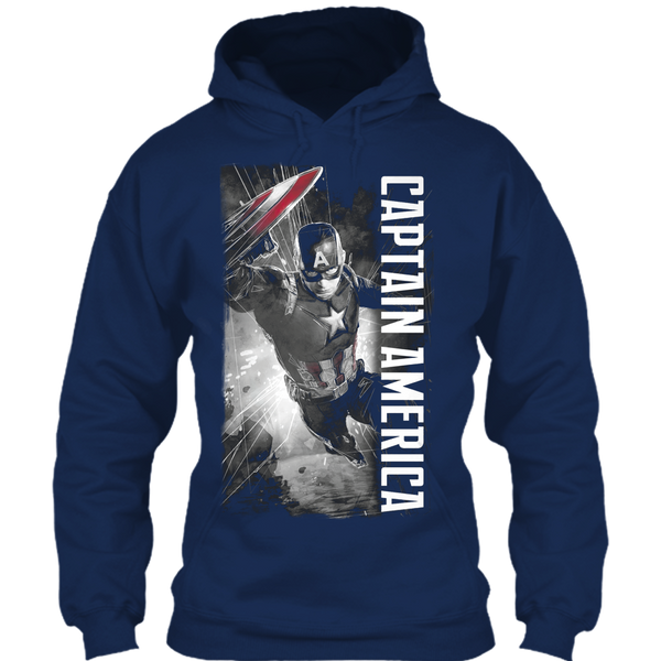 A black t-shirt with the shopify logo